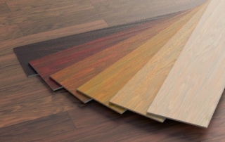 a variety of color woods for flooring